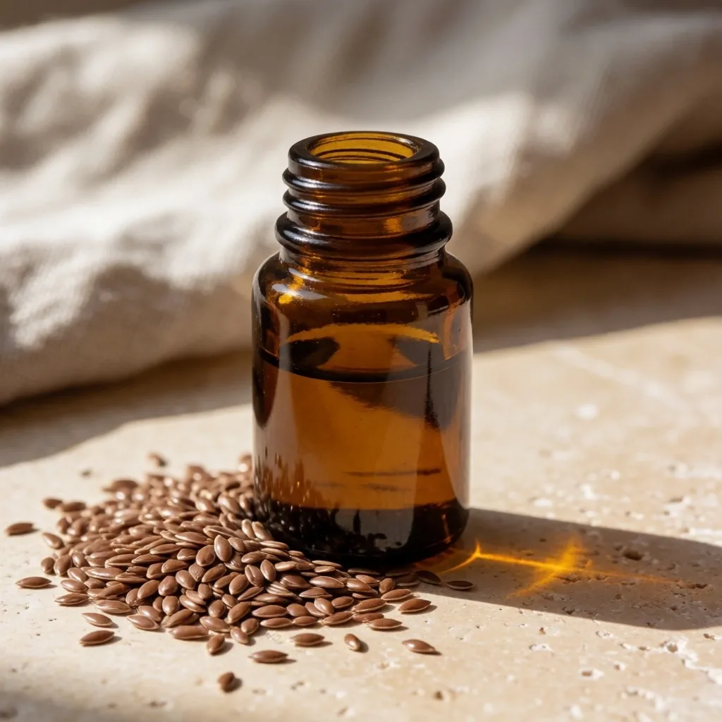Flaxseed Oil bottle